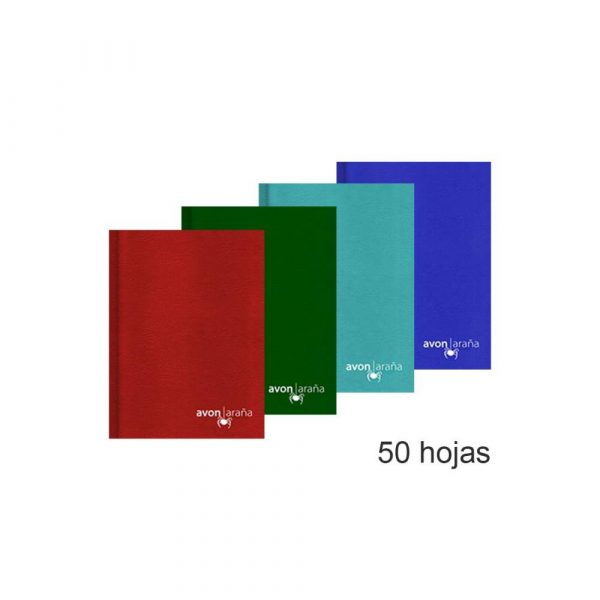 Cuaderno Chico Rojo 50h 1R Avon