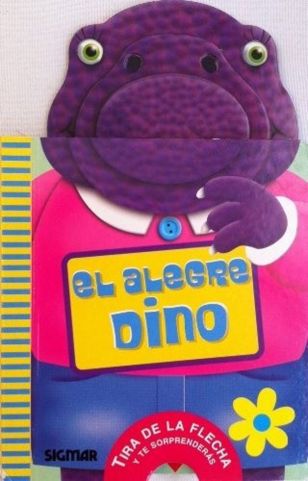 Libro de cuento El Alegre Dino