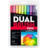 Set Dual Brush Tombow Bright x 10 colores