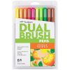 Set Dual Brush Tombow Citrus x 10 colores