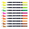 Set Dual Brush Tombow Citrus x 10 colores - Imagen 2