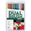 Set Dual Brush Tombow Holiday x 10 colores