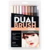 Set Dual Brush Tombow Portrait x 10 colores