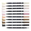Set Dual Brush Tombow Portrait x 10 colores - Imagen 2