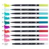Set Dual Brush Tombow Tropical x 10 colores - Imagen 2